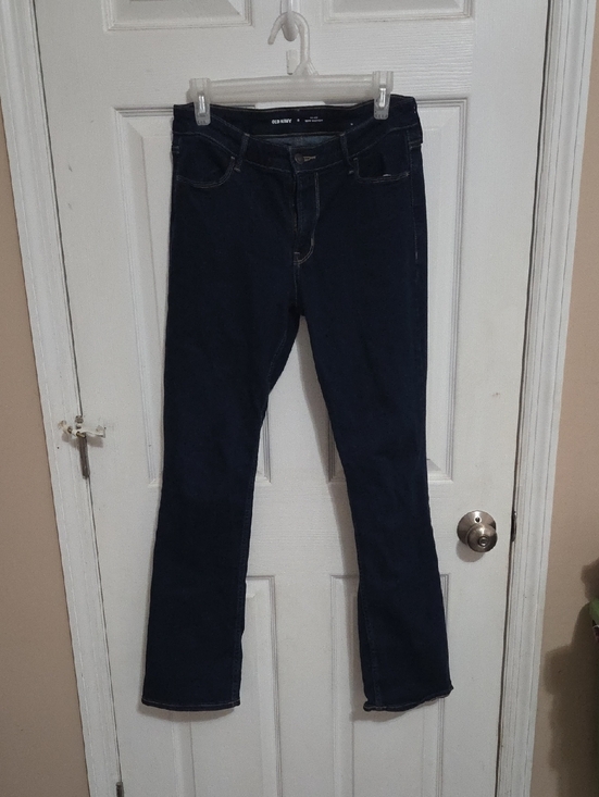Old Navy Denim - Old Navy Women's Dark Blue Boot-Cut Jeans